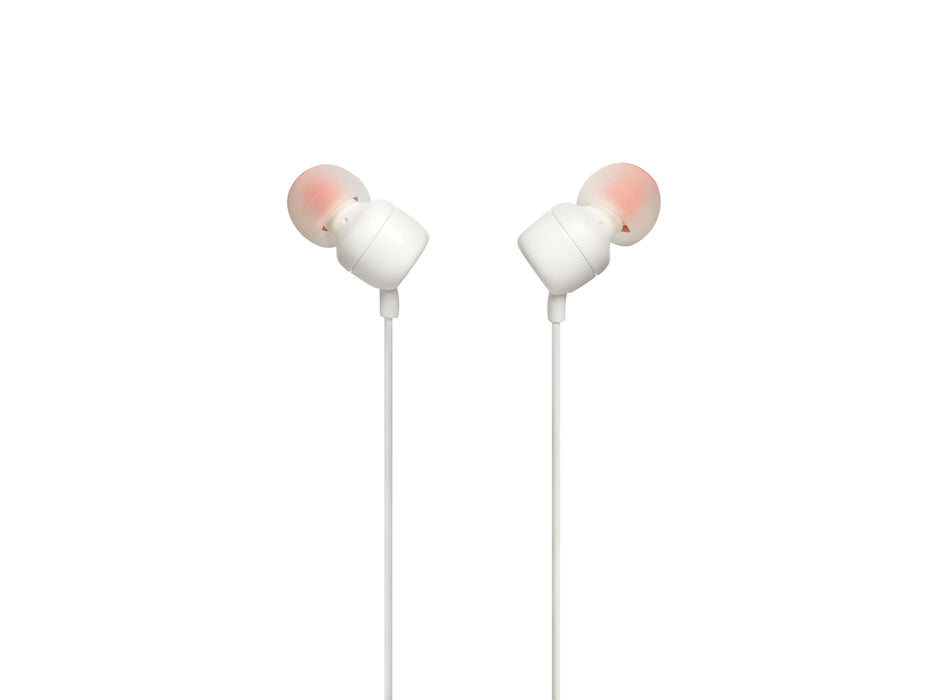 EAN 6925281918933 - JBL Tune 110 Auriculares Alámbrico Dentro de oído Música Blanco imagen 3