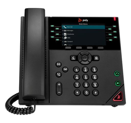 EAN 0196337662940 - HP Poly VVX 450 12-Line IP Phone and PoE-enabled teléfono IP Negro LCD imagen 1