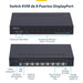 EAN 65030907224 - StarTech.com R8AD122-KVM-SWITCH interruptor KVM Montaje en rack Negro imagen 6