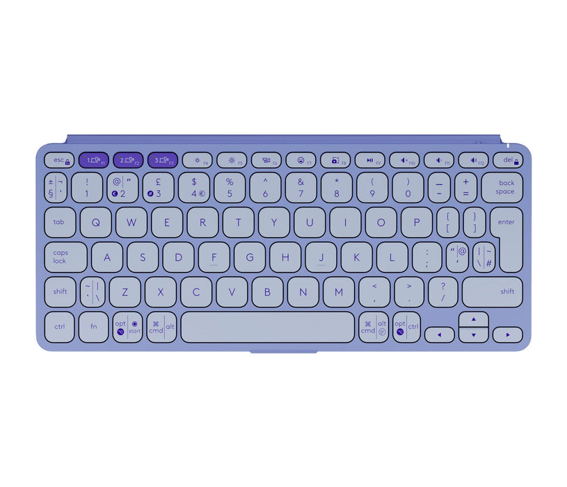 EAN 5099206126121 - Logitech Keys-To-Go 2 QWERTY Internacional de EE.UU. Bluetooth Lila imagen 5