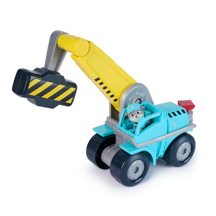 Spinmaster Rubble & Crew - Motors Mega-Hammer-Construcción Vehículo Con Motor-Figur (Con Baggerschaufel, Schweissbrenner, Schraubenzieher, Llave Y Rubble Hundefigur) 6074960