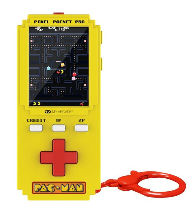 EAN 0845620071302 - My Arcade Pixel Pocket Pro Pac-Man videoconsola portátil 5,08 cm (2") Amarillo, Negro imagen 1