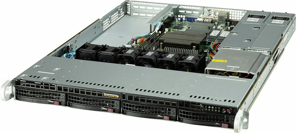 EAN 0672042898503 - Supermicro SYS-510T-WTR-EU servidor barebone Intel C256 LGA 1200 (Socket H5) Bastidor (1U) Negro imagen 1