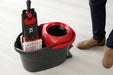 EAN 4023103212213 - Vileda Ultramat Turbo XL fregona Seca y húmeda Microfibra Negro, Rojo imagen 10
