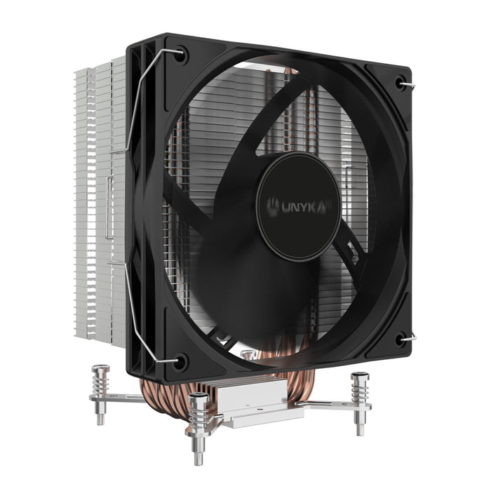 Refrigeracion Cpu Unykach Unycool H61 Multisocket Universal - Ventilador 120mm - Negro