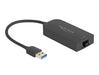 EAN 4043619660452 - DeLOCK 66045 cambiador de género para cable USB 5 Gbps Type-A 2.5 Gigabit LAN RJ45 Negro imagen 1