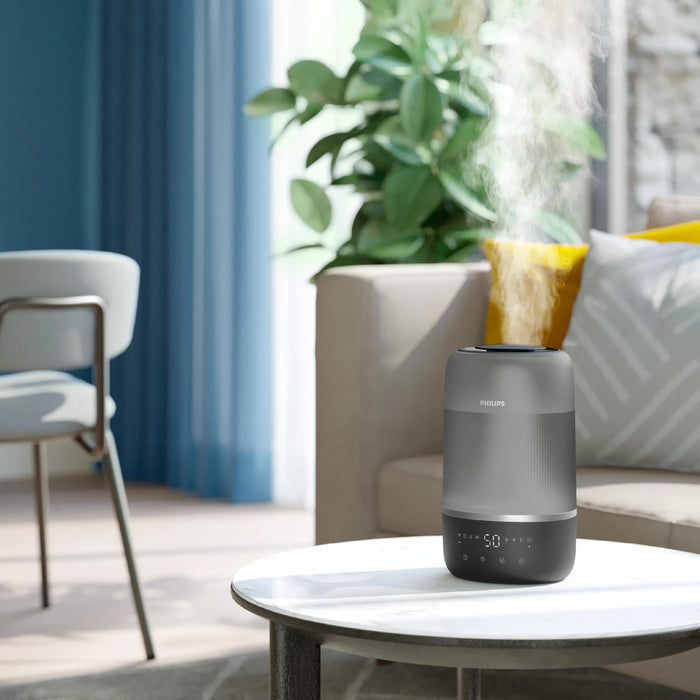 Philips Hu1510 03 Humidifier Series 1000 Up To 41m2, 3 Settings, Grey