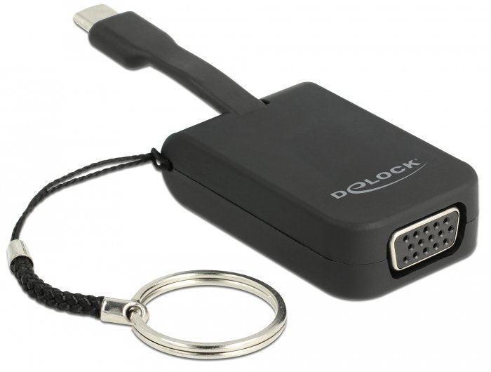 Delock 63941 Adaptador Usb Type-C  Para Vga (Modo Dp Alt) - Llavero
