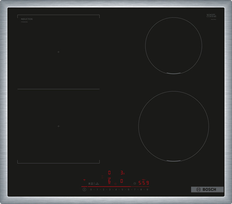 EAN 4242005394296 - Bosch Serie 6 PVS645HB1E hobs Negro Integrado 60 cm Con placa de inducción 4 zona(s) imagen 1