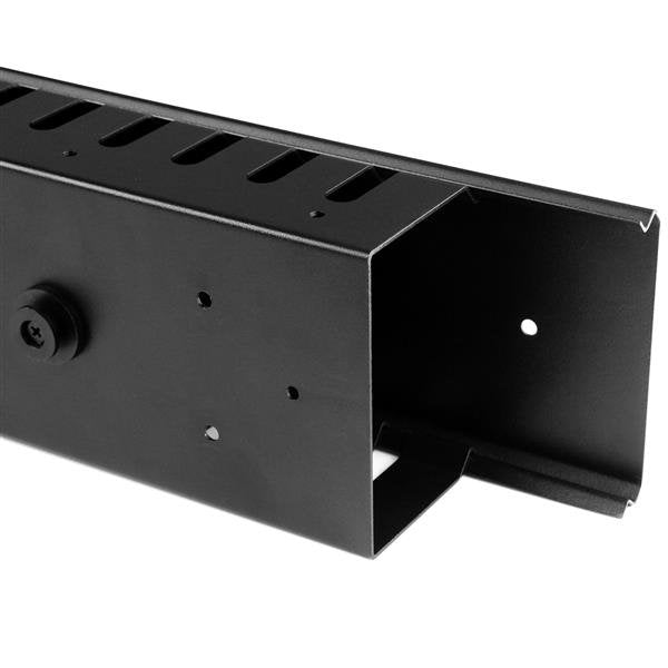 Startech.Com Gestor Organizador Vertical De Cableado Con Lengüetas - 0u - 91cm