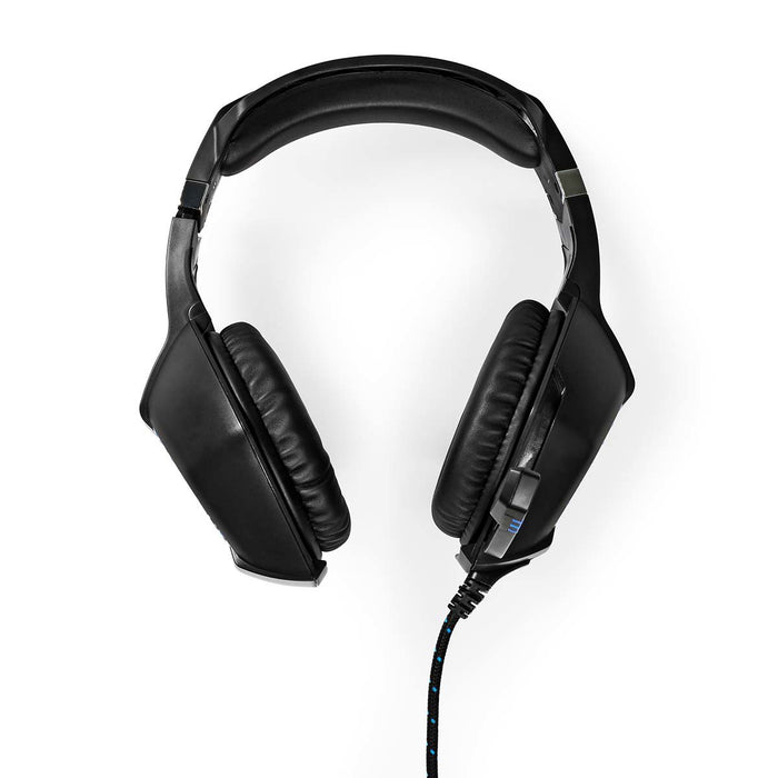 EAN 5412810411122 - Nedis GHST250BK auricular y casco Auriculares Alámbrico Diadema Juego USB tipo A Negro imagen 2