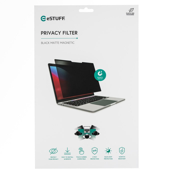 EAN 5715063318010 - eSTUFF GLBM13293190 filtro para monitor 33,8 cm (13.3") Portátil Filtro de privacidad para pantallas sin  imagen 3
