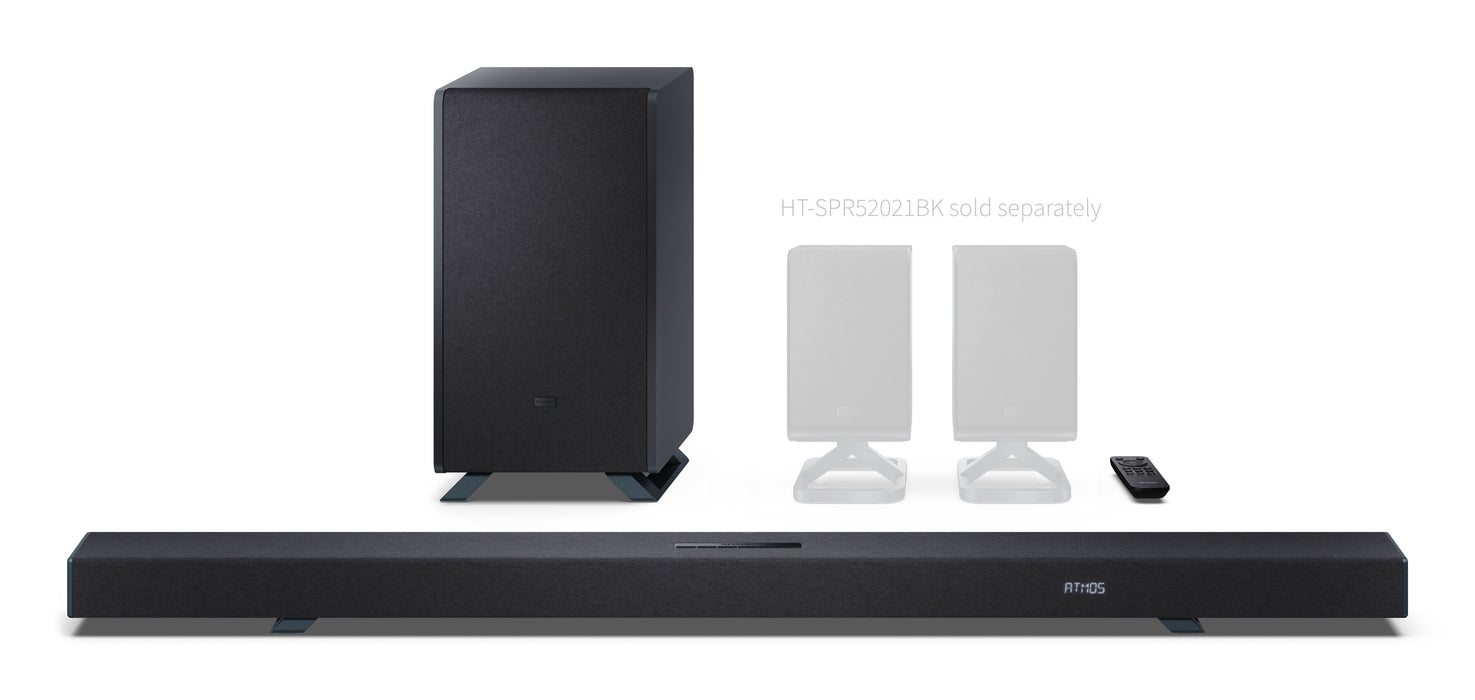 EAN 4550556112253 - Sharp HT-SBW55121(BK) altavoz soundbar Negro 5.1.2 canales 212 W imagen 3