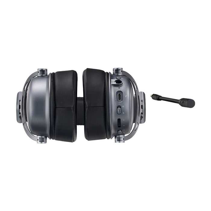 Headset Bluetooth Rapoo Vh800 Rgb  Plegables 2.4ghz Bt5.2 Bateria 46h Negro