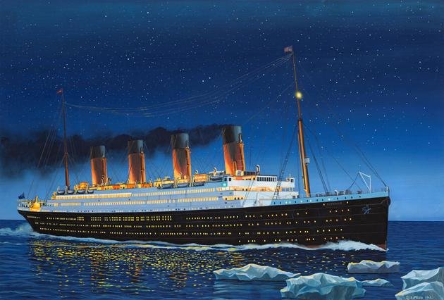 EAN 4009803052106 - Revell RMS Titanic Maqueta de transatlántico Kit de montaje 1:700 imagen 1