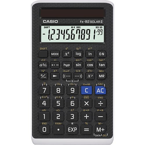 EAN 4549526600692 - Casio FX-82Solar II calculadora Bolsillo Calculadora científica Negro imagen 1