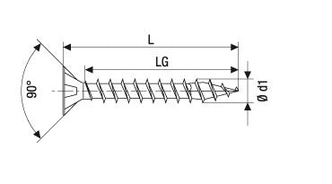 EAN 4003530000607 - SPAX 4081020300202 tornillo/tuerca 20 mm 100 pieza(s) imagen 2