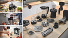 EAN 4242005424726 - Bosch Serie 6 MUMS6ZS13D robot de cocina 1600 W 5,5 L Negro, Acero inoxidable Balanza integrada imagen 13
