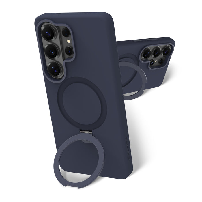 Dbramante1928 Roskilde Carcasa Trasera Para Teléfono Móvil Magnet Kickstand Compatibilidad Con Magsafe Icon Agua Profunda Para Samsung Galaxy S26 Ultra