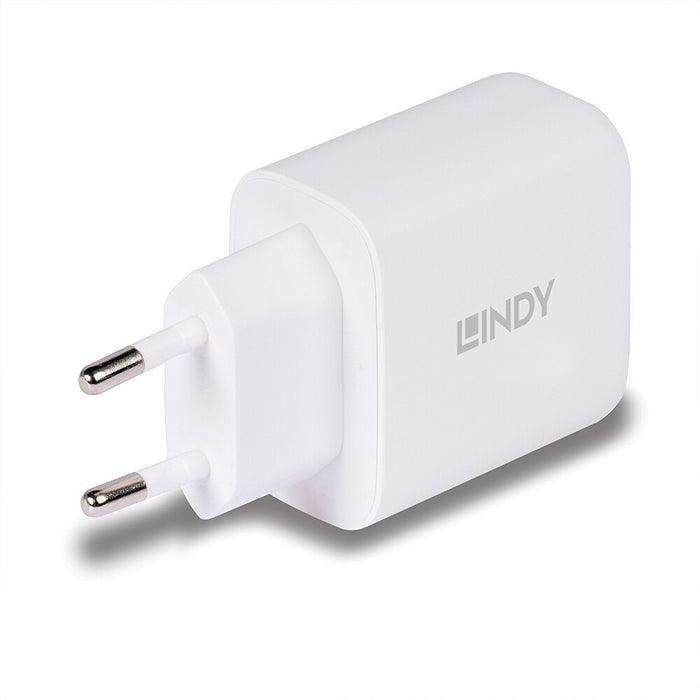 EAN 4002888734288 - Lindy 73428 cargador de dispositivo móvil Universal Blanco Corriente alterna Carga rápida Interior imagen 2