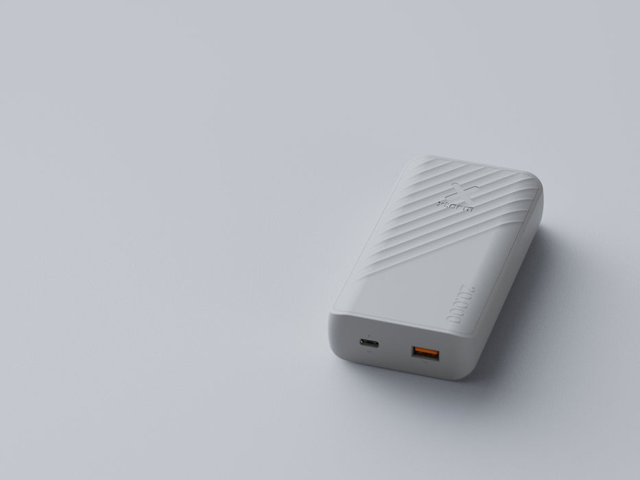 Power Bank Xg2200 Go2 15w 20000mah Blanco Ceniza Xtorm 15w/ 20000mah/ Carga Rápida/ Usb-C, Usb-A