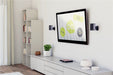 EAN 4040849493935 - Goobay 49393 soporte de altavoz Pared Acrilonitrilo butadieno estireno (ABS) Negro imagen 4