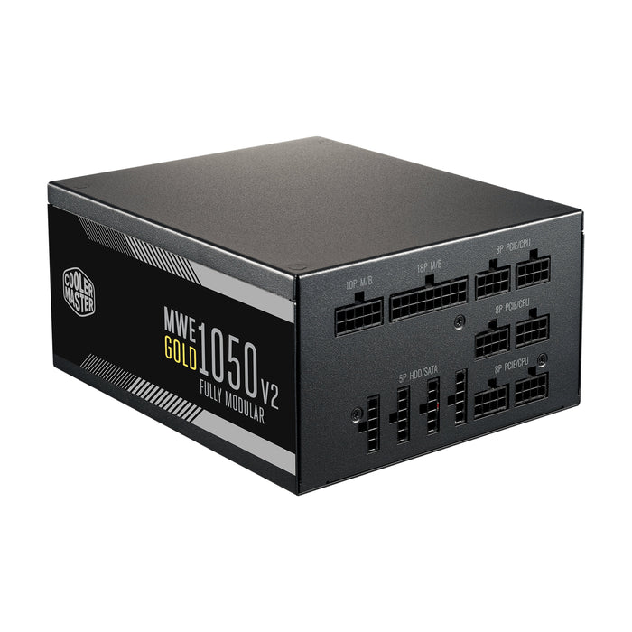 EAN 4719512085646 - Cooler Master MWE Gold 1050 - V2 Full Modular unidad de fuente de alimentación 1050 W 24-pin ATX ATX Negr imagen 5