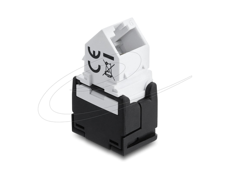 Delock Keystone Modulorj45 Hembra A Lsa Cat.6 45° Angulare Hembra Ungeschirmt