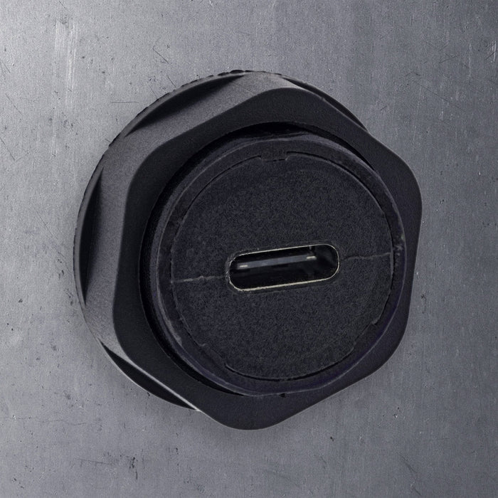 Adaptador Usb-C, Corto, Ip68, 2 Tomas Usb-C, Blindado, Inline