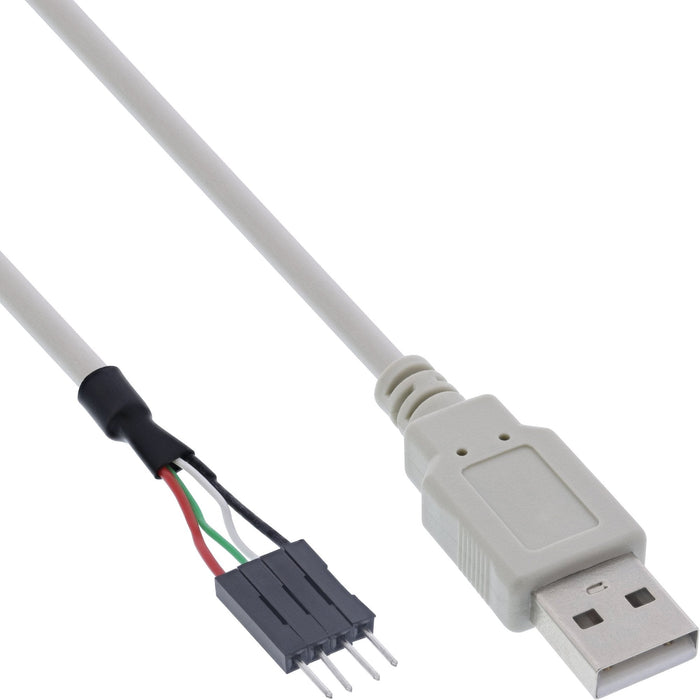Adaptador Inline Usb 2.0 Usb Tipo A Macho A Pin Header Macho 40 Cm