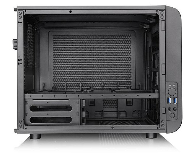 Caja Pc Thermaltake Core V21 Negro Con Ventana