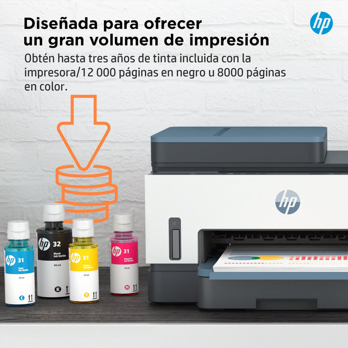 EAN 0195908302520 - HP Smart Tank 7306 All-in-One Printer Inyección de tinta térmica A4 4800 x 1200 DPI 15 ppm Wifi imagen 18