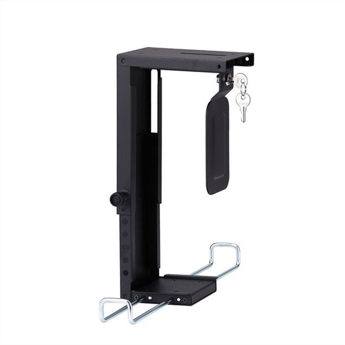 Roline Slim Mini-Pc Soporte Con Cerradura Negro