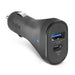EAN 8018417237300 - SBS TECRTC1USB2AUL cargador de dispositivo móvil Smartphone Negro Encendedor de cigarrillos Carga rápida  imagen 1
