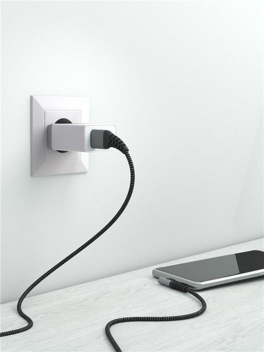 EAN 4040849646577 - Goobay 64657 cable USB USB 2.0 2 m USB C USB A Negro, Gris imagen 6