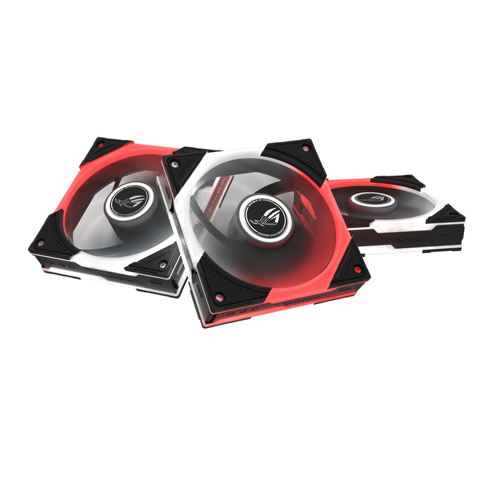 Ventilador Pc Asus Rog Eurux Gr120 Fan Argb Negro 3in1