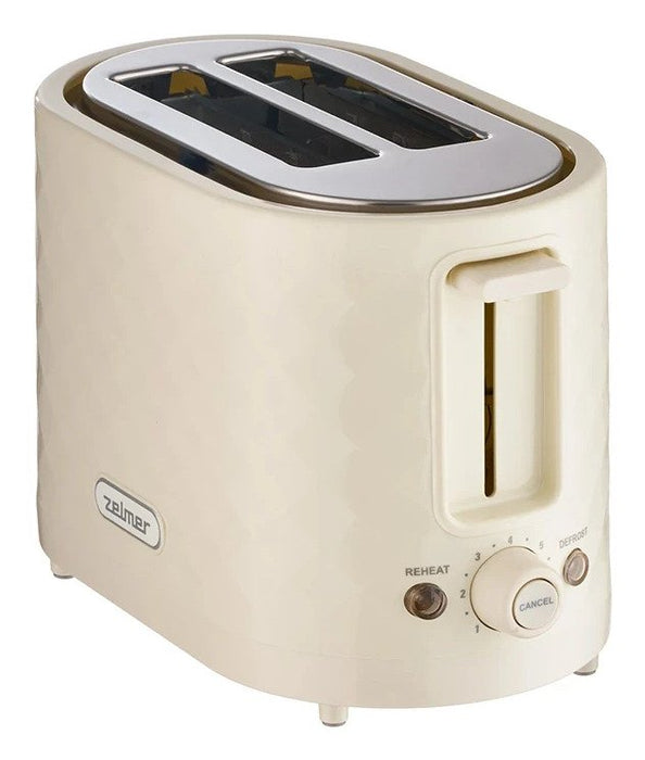 Tostadora  Zts7632f Zelmer Kremowy