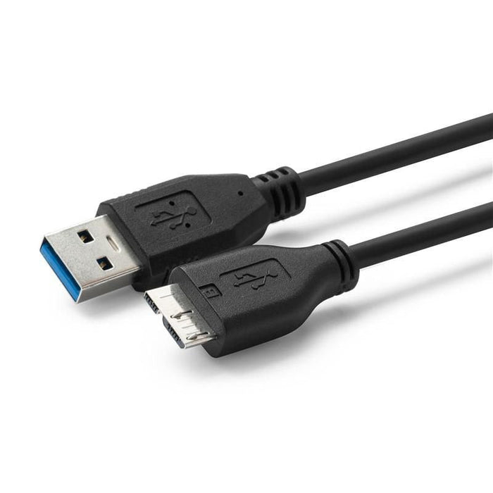 Usb A To Usb Micro B, Version  3.2 Gen 1, Black 0,5m M-M
