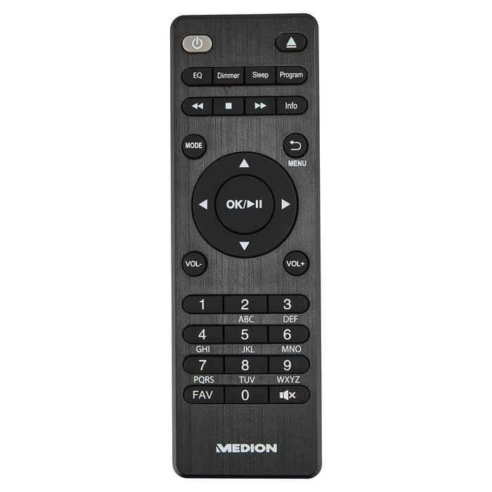 Medion Life P85003 Micro-Audio-System Silber