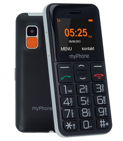 EAN 5902052866632 - myPhone Halo Easy 4,32 cm (1.7") 70 g Negro, Gris Teléfono básico imagen 1