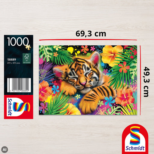 EAN 4001504588892 - Schmidt® Spiele 58889 puzzle Puzzle rompecabezas 1000 pieza(s) Animales imagen 2