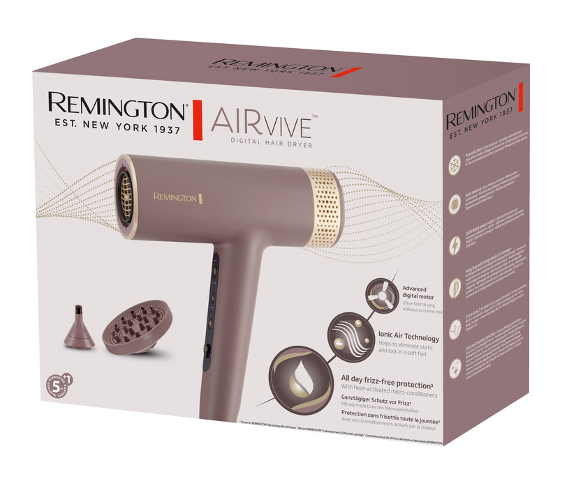 Remington Airvive Digital Air Dryer Mauve
