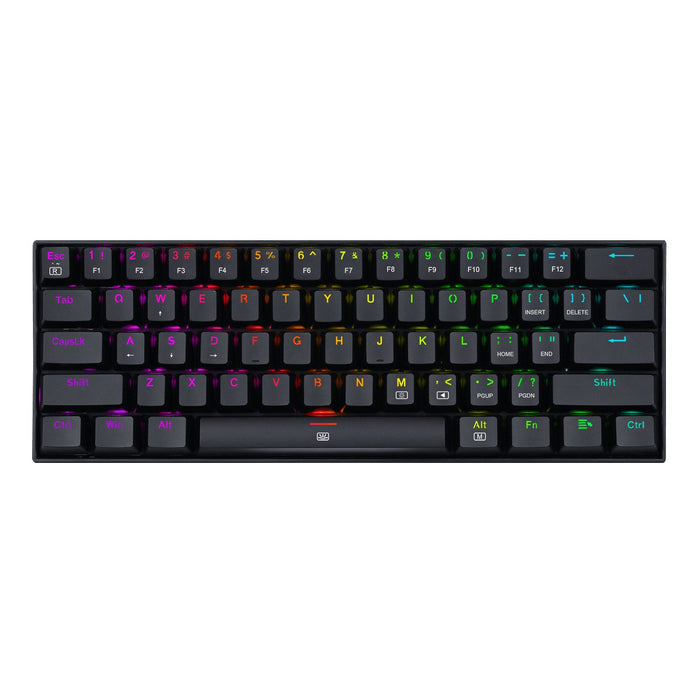 EAN 6950376713117 - REDRAGON K630RGB RED teclado Juego USB QWERTY Inglés Negro imagen 2