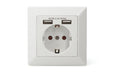 EAN 4016032443193 - Digitus DA-70613 toma de corriente 2x USB Blanco imagen 4