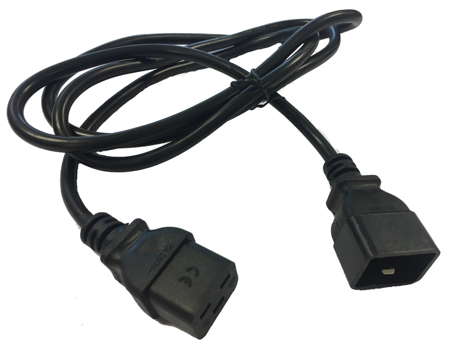 EAN 5901969409864 - Salicru 663BA000002 cable de transmisión Negro 1,8 m C20 acoplador C19 acoplador imagen 2