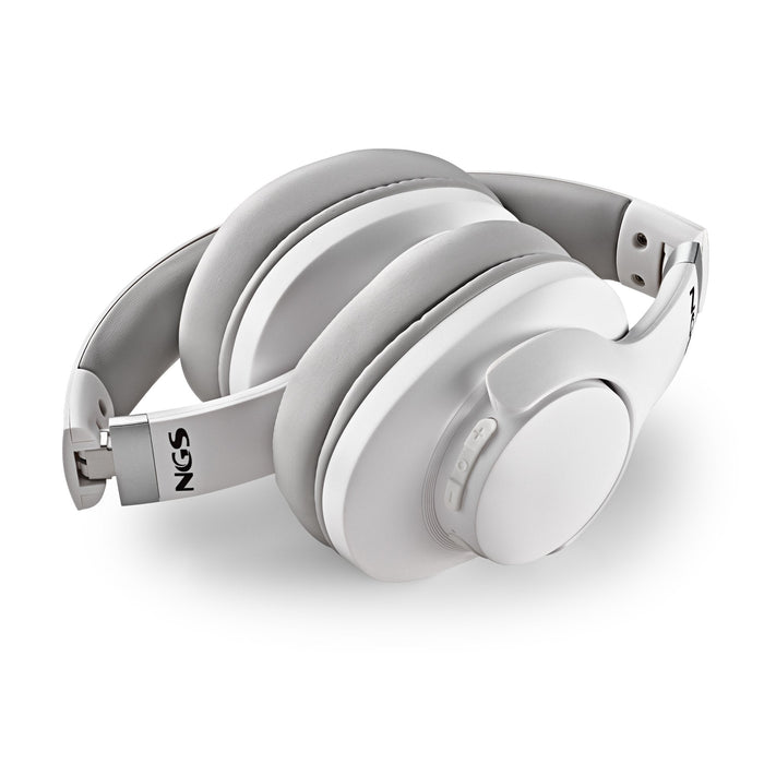 Auriculares Inalámbricos Ngs Artica Storm Con Micrófono Bluetooth Blancos