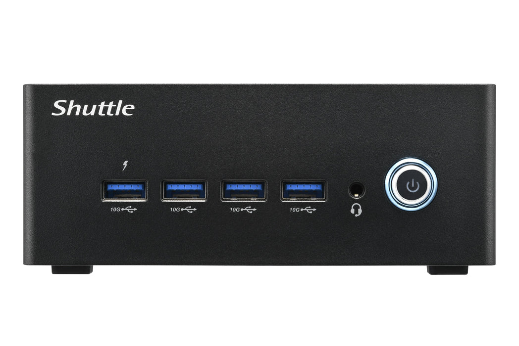 EAN 0887993007663 - Shuttle Nano PC NT10H5 PC de tamaño 1L Negro 125H Intel® SoC imagen 2