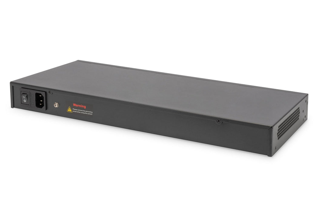 EAN 4016032486503 - Digitus DN-95359 switch Gestionado Gigabit Ethernet (10/100/1000) Energía sobre Ethernet (PoE) 1U Negro imagen 2
