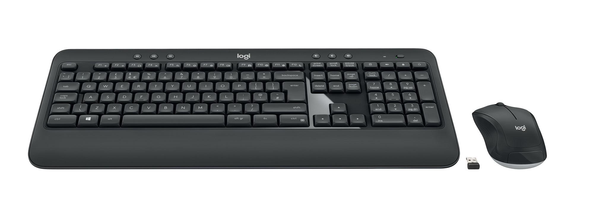 EAN 5099206077454 - Logitech 920-008684 teclado Ratón incluido Universal RF inalámbrico QWERTY Inglés del Reino Unido Negro imagen 5