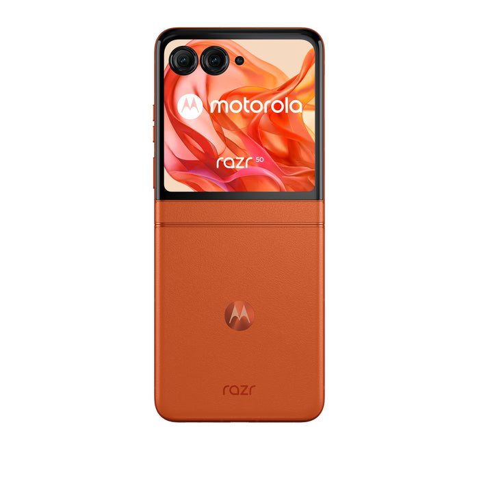 EAN 0840023274718 - Motorola razr 50 17,5 cm (6.9") SIM doble Android 14 5G USB Tipo C 8 GB 256 GB 4200 mAh Naranja imagen 2